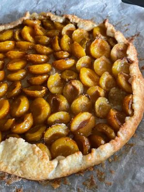 Tarte aux mirabelles