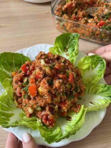Kısır (Kisir), salade de boulghour à la turc