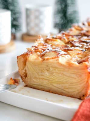 Gâteau invisible aux pommes