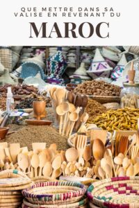 Que ramener du Maroc (spéciale cuisine) ?