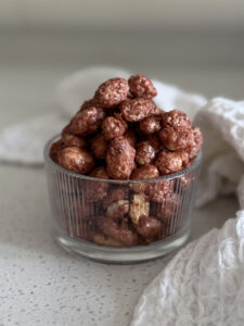 Chouchou maison, cacahuètes caramélisées