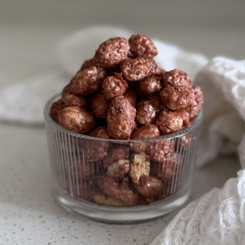 Chouchou maison, cacahuètes caramélisées