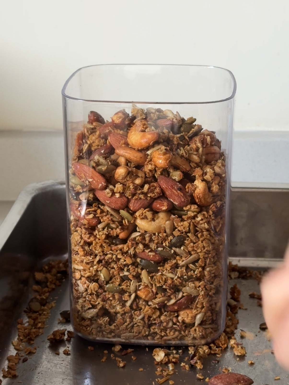 Granola maison sans huile et sans sucre