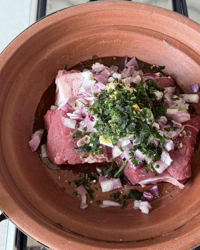Tajine aux haricots verts