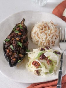 aubergines farcies a la viande hachee ottolenghi 12