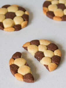 Cookies en forme de ballon de football