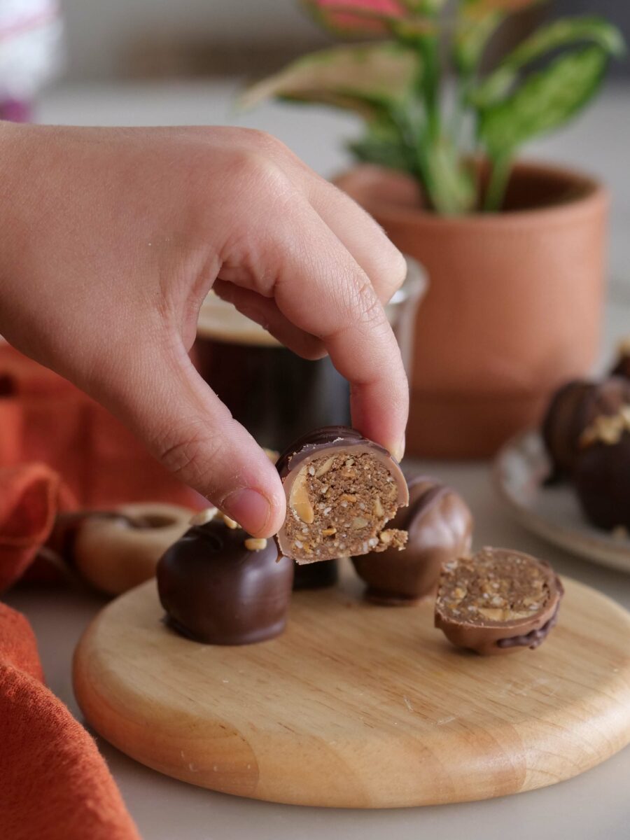 Boules de Sellou au chocolat