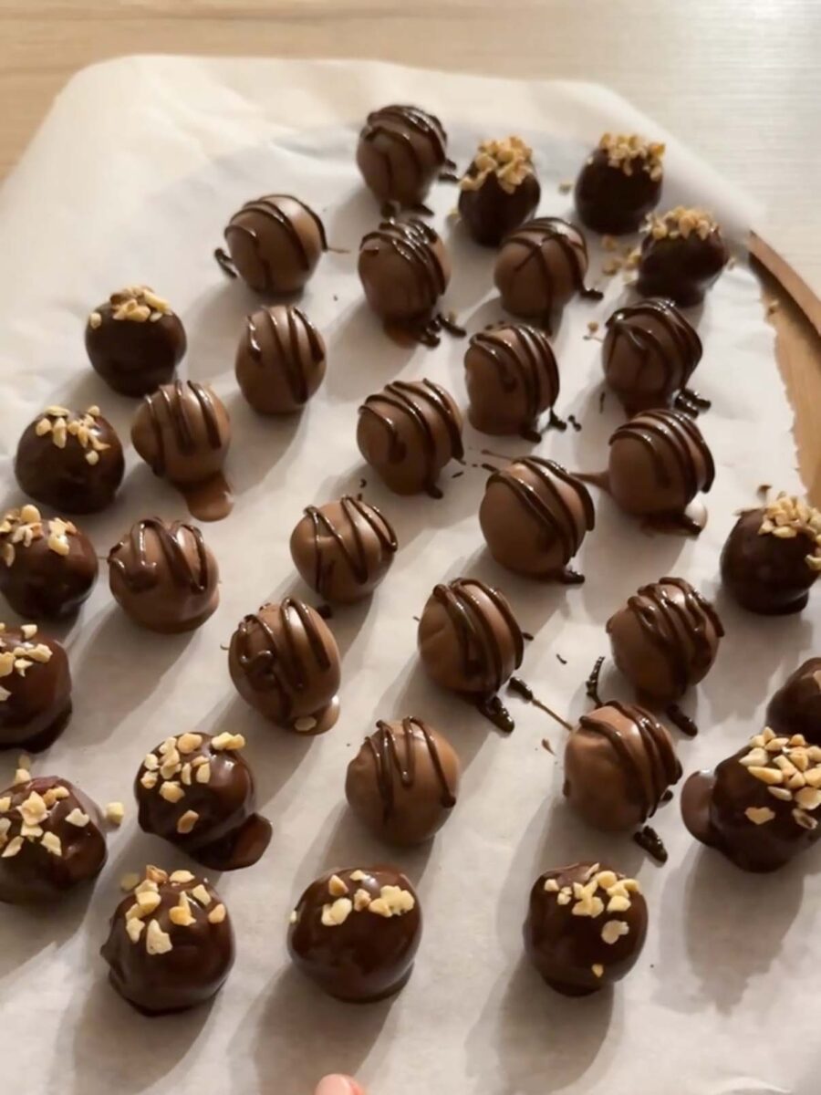 Boules sellou au chocolat