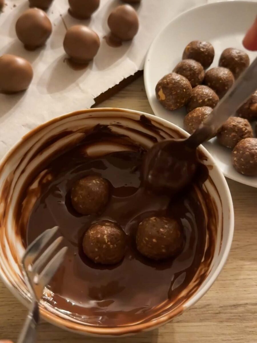 Boules sellou au chocolat