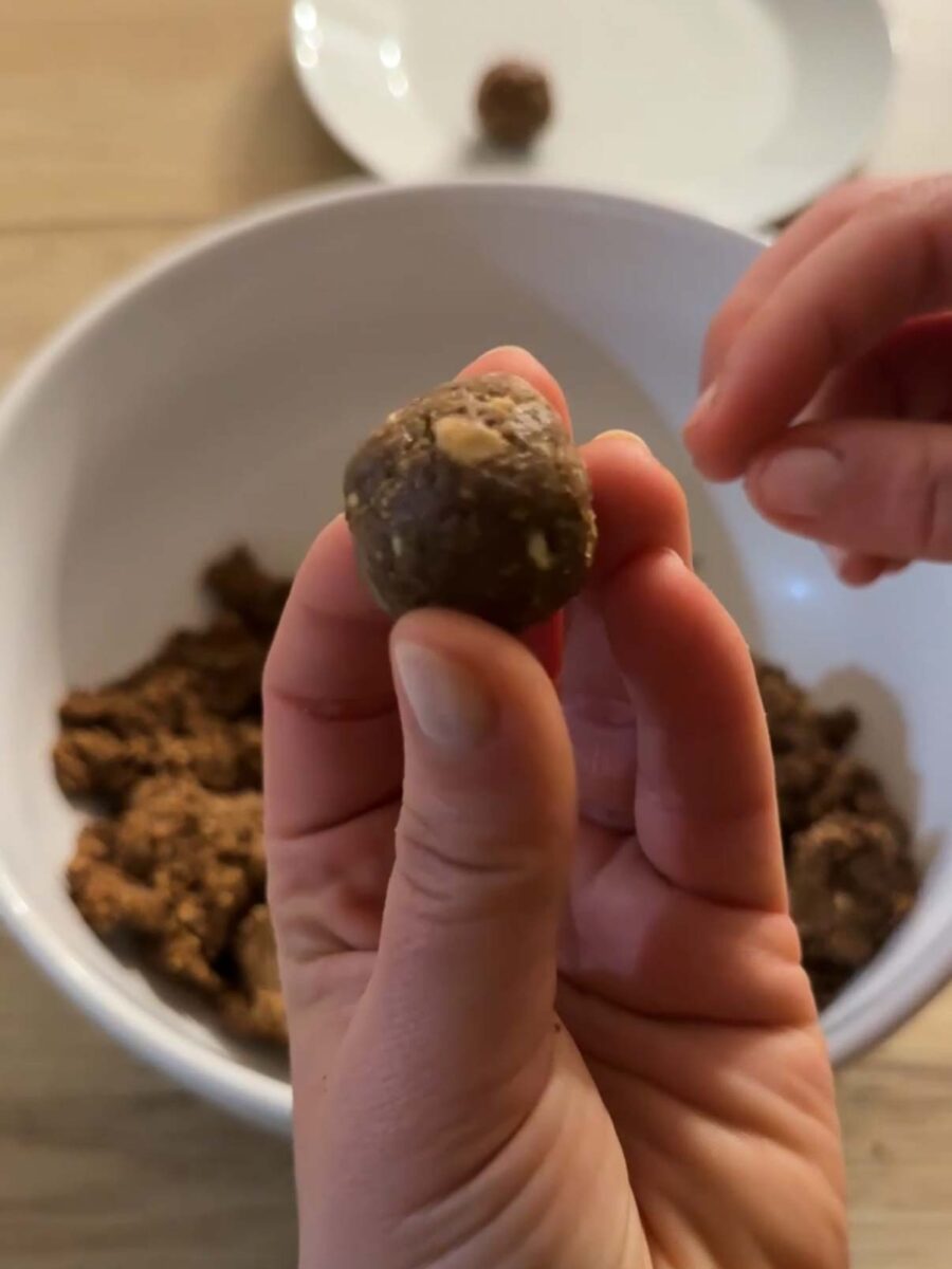 Boules de sellou au chocolat