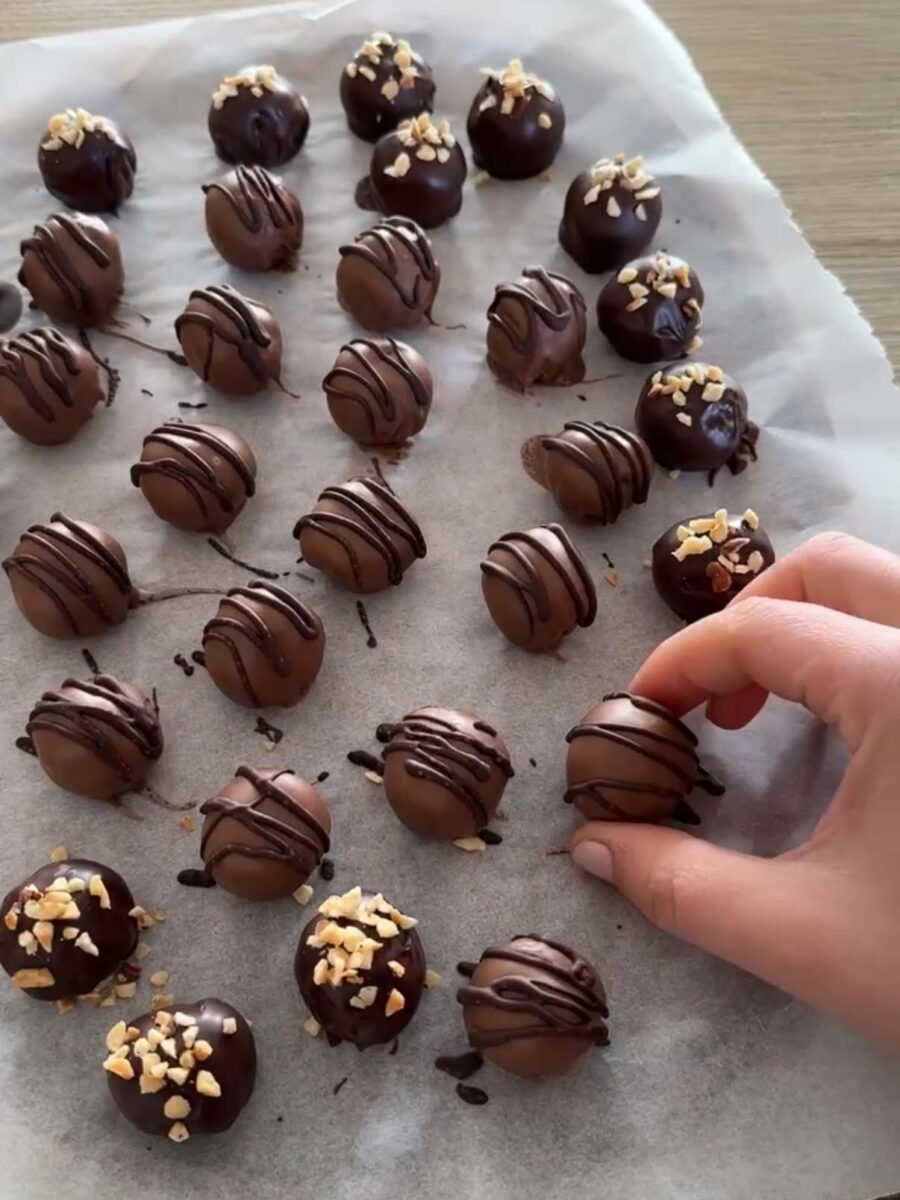Boules de Sellou au chocolat