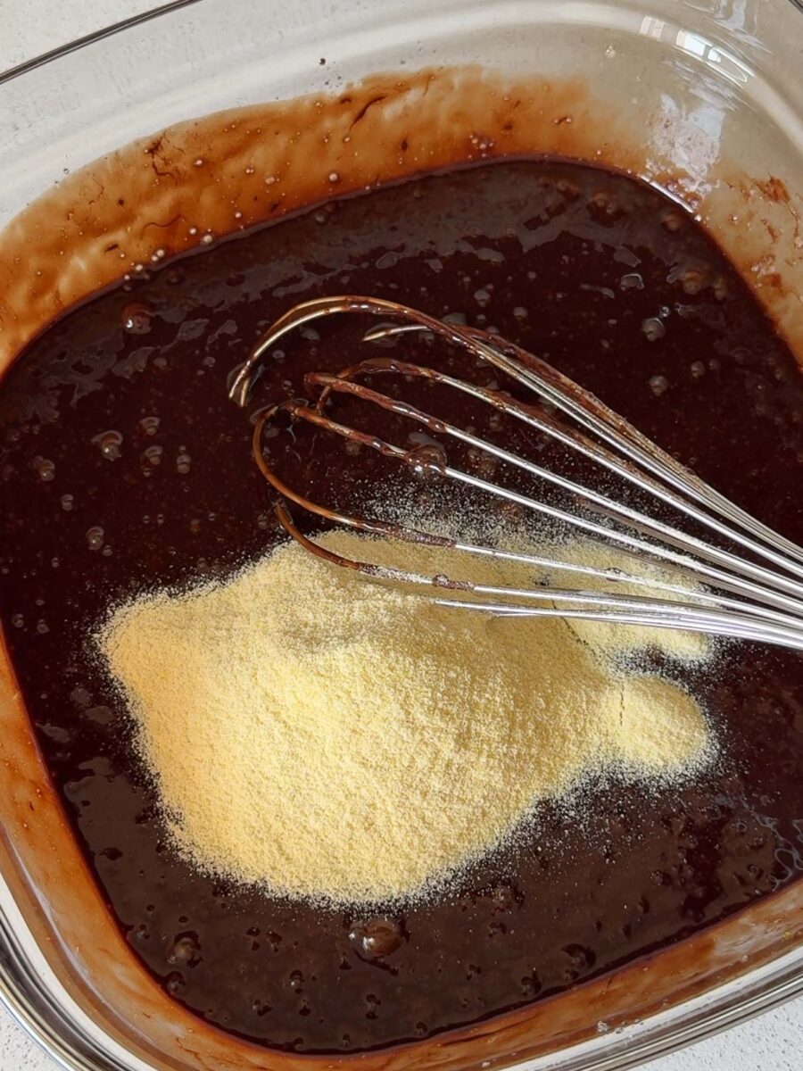 Gâteau sans farine au chocolat