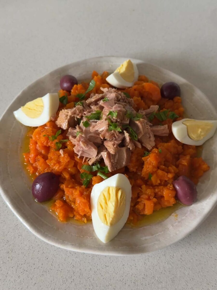 Omek Houria, la salade de carottes tunisienne