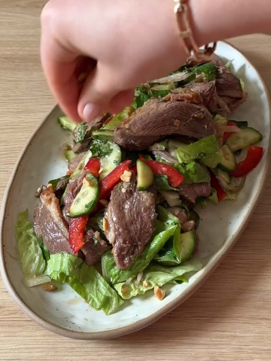 Salade thaï au magret de canard