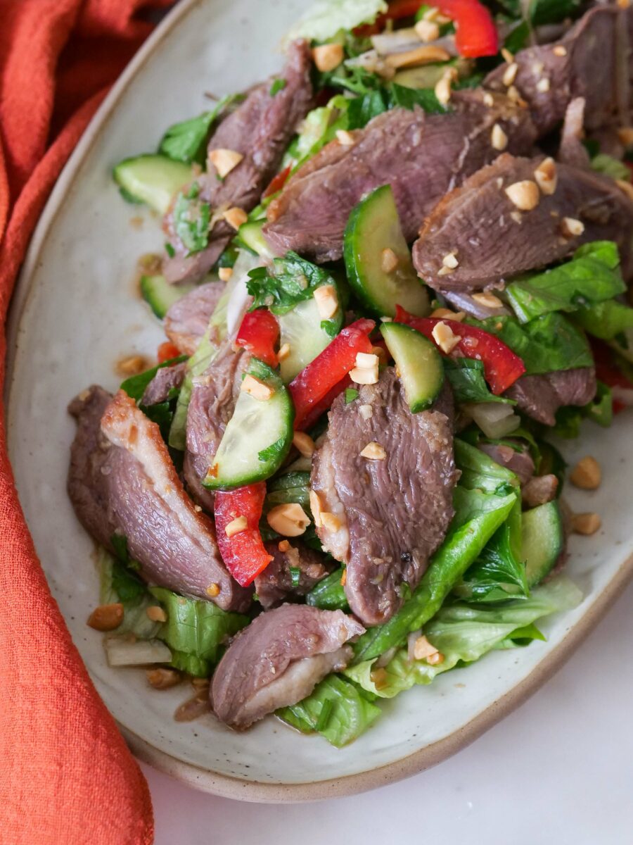 Salade thaï au magret de canard