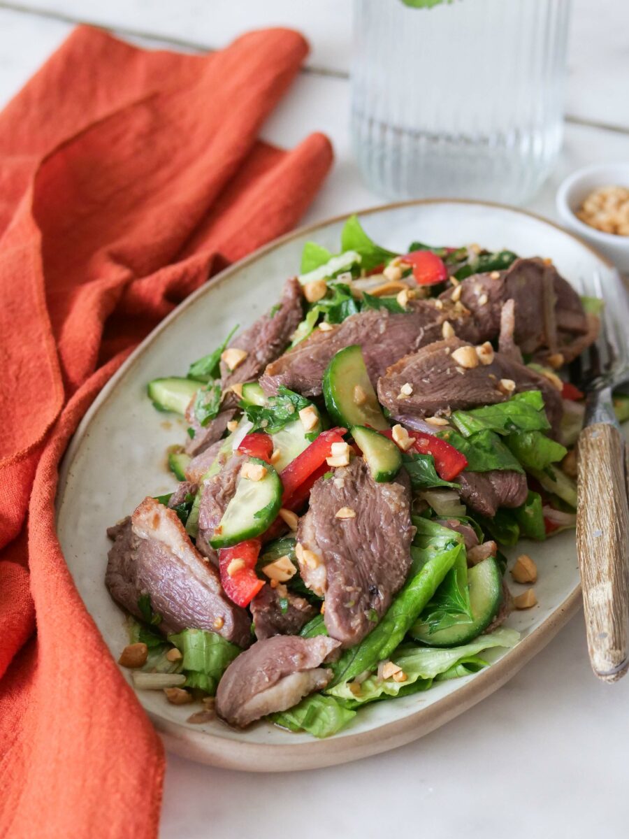 Salade thaï au magret de canard