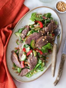 Salade thaï au magret de canard