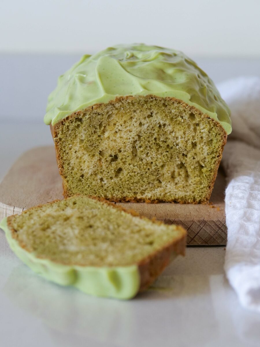 cake marbré au matcha