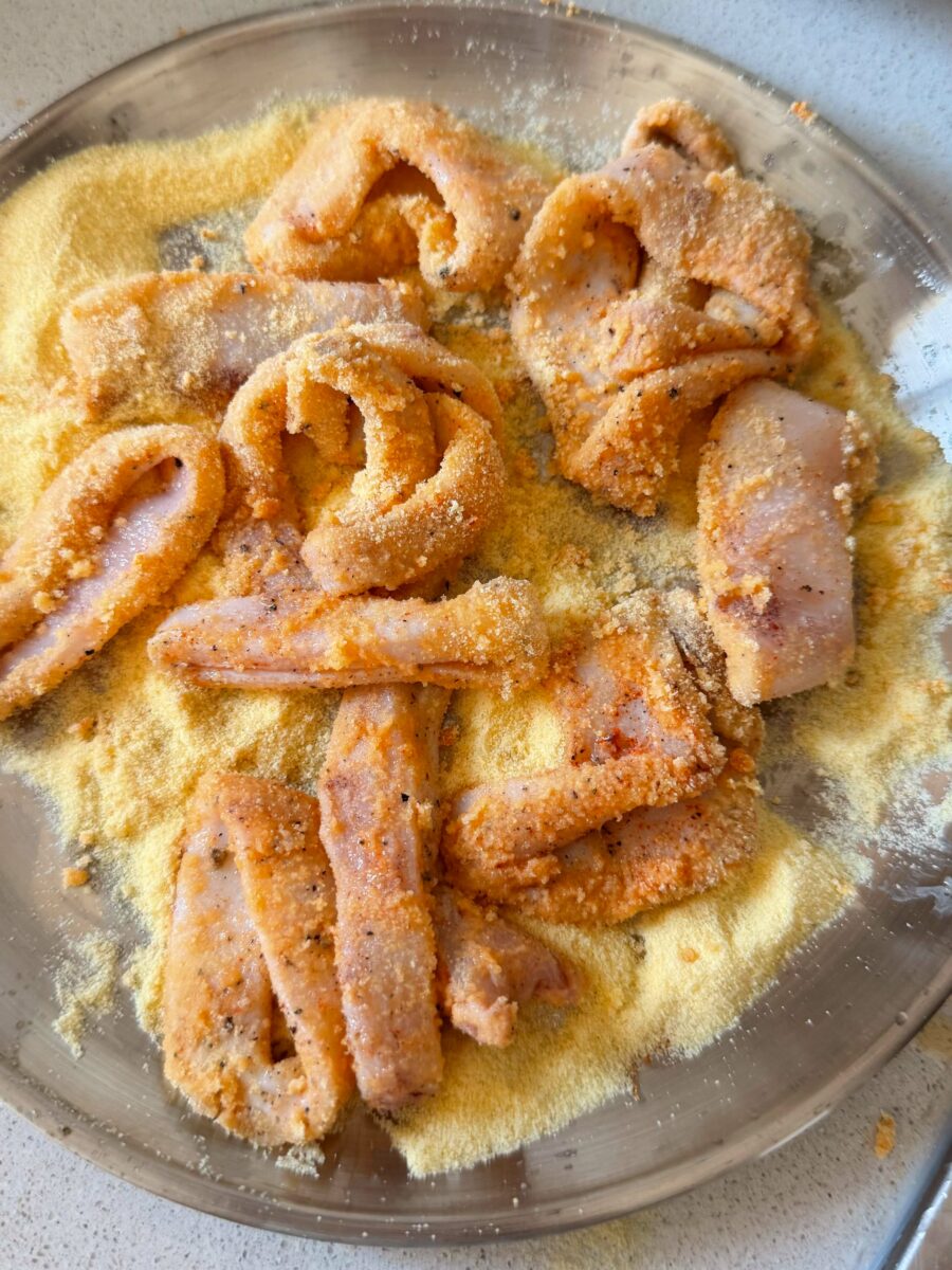 Calamars frits