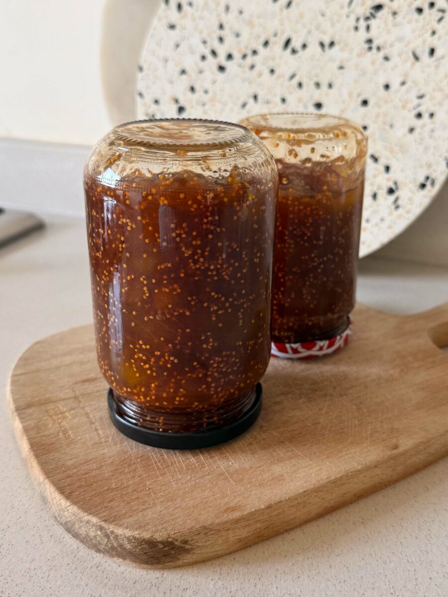 confiture de figues blanches