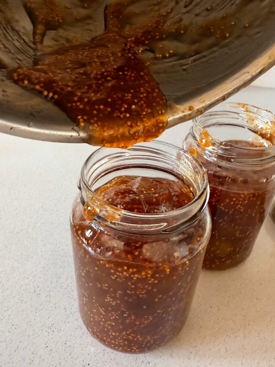confiture de figues blanches