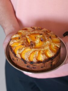 Gâteau aux abricots et aux amandes