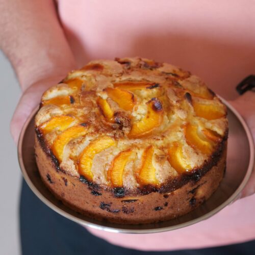Gâteau aux abricots et aux amandes