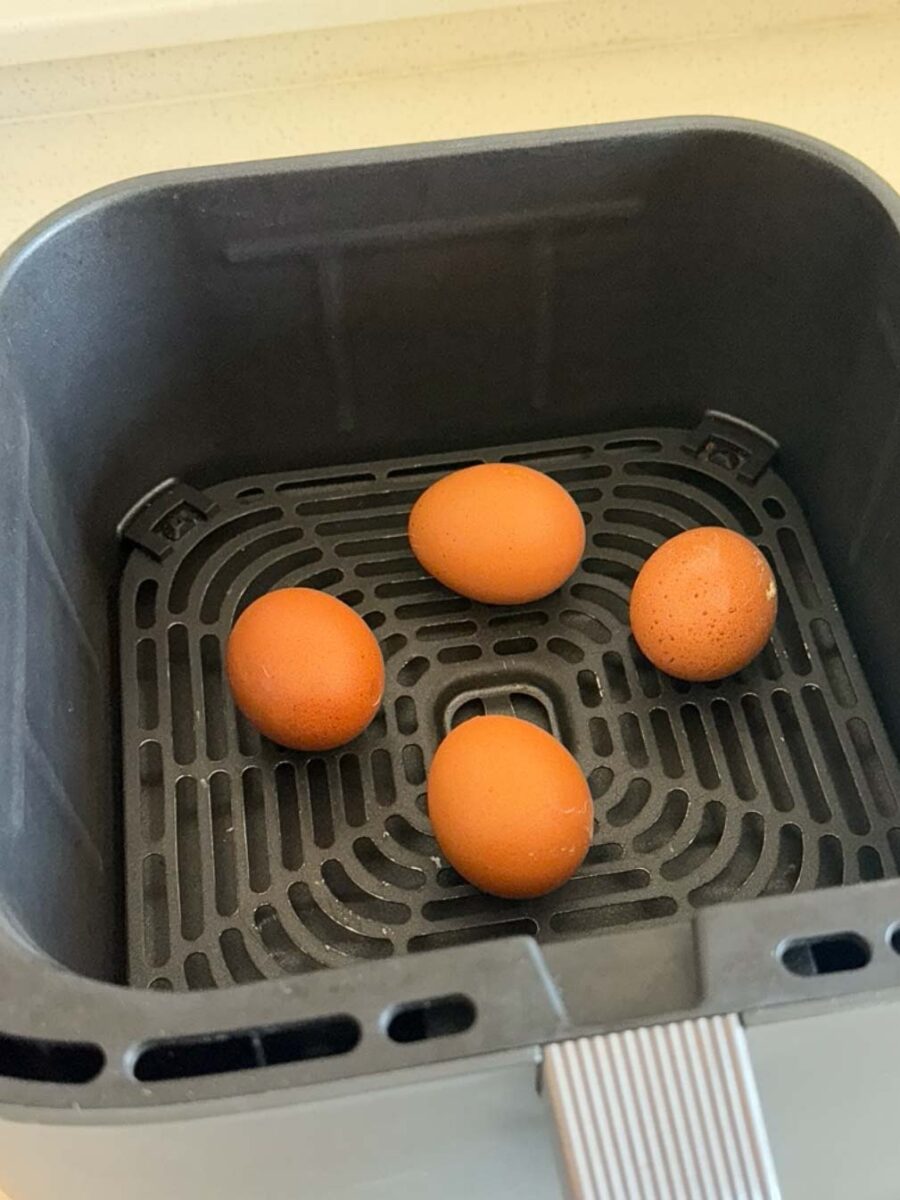 Pour cette m&eacute;thode, il vous faut simplement des &oelig;ufs et votre Airfryer.