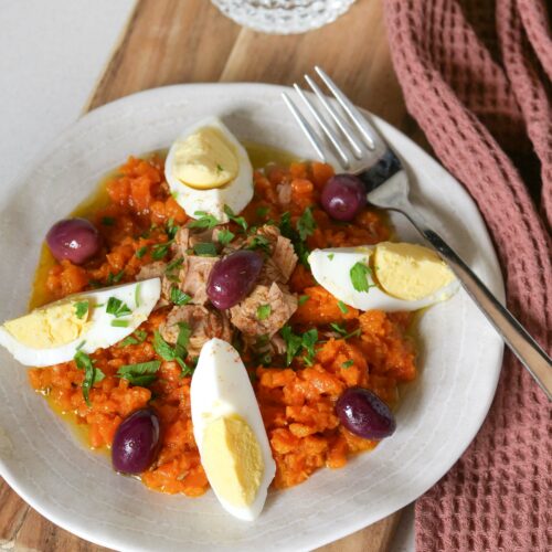 Omek Houria, la salade de carottes tunisienne