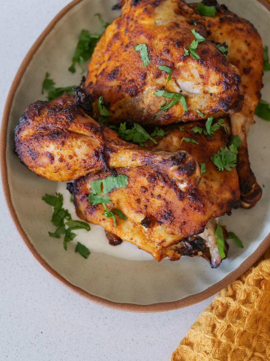 Poulet marin&eacute; &agrave; l&rsquo;Airfryer