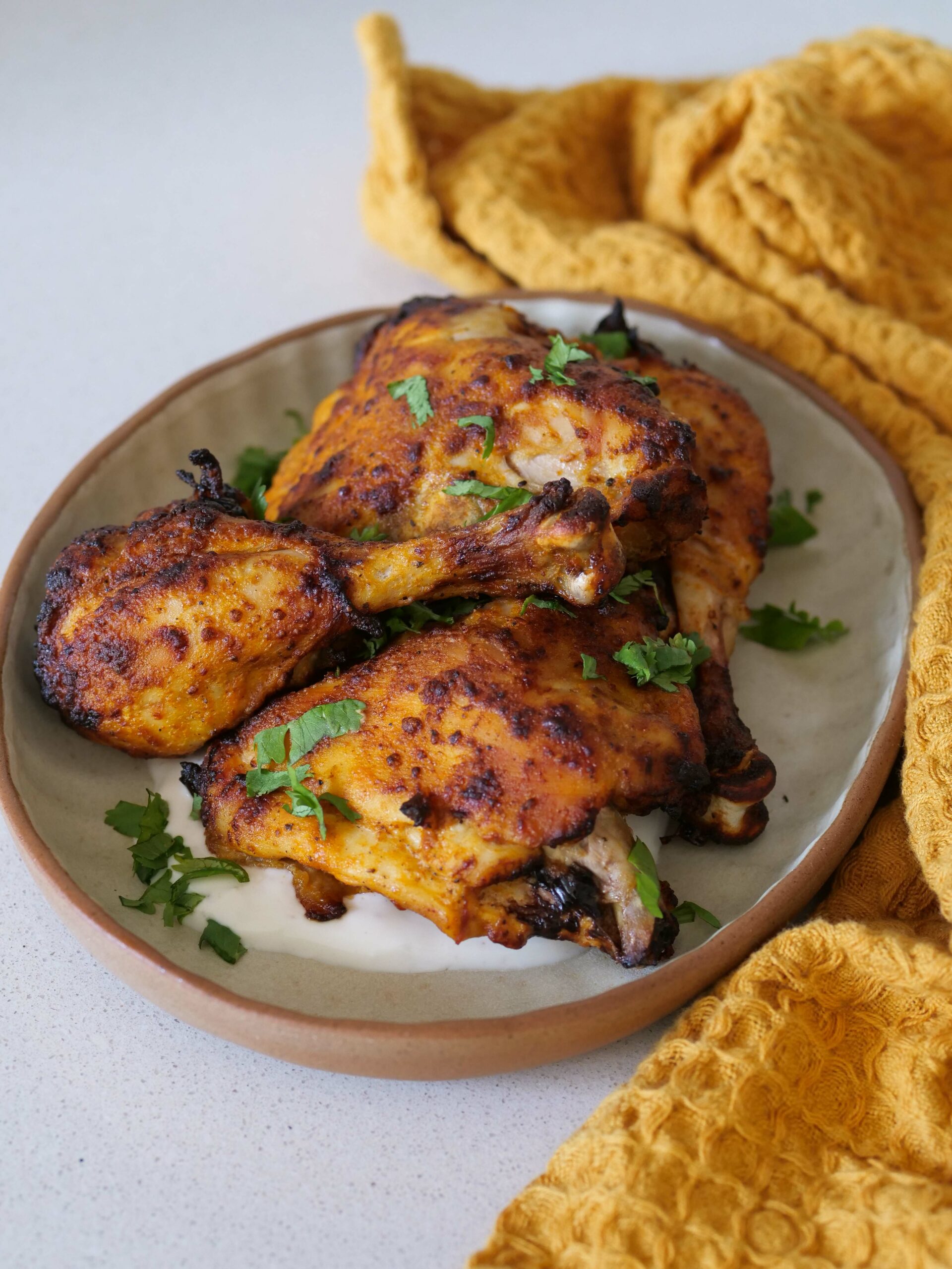 Poulet marin&eacute; &agrave; l&rsquo;Airfryer