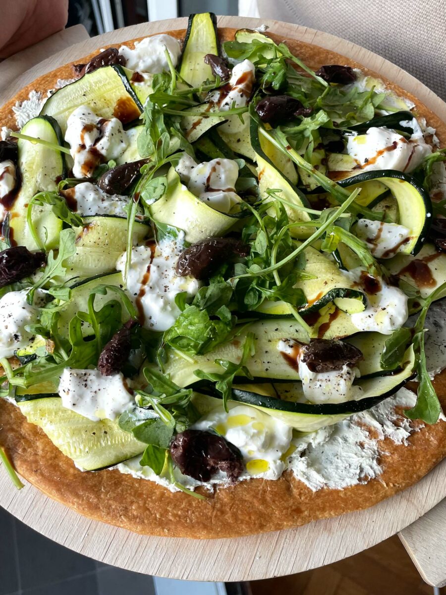 tarte fine au Boursin