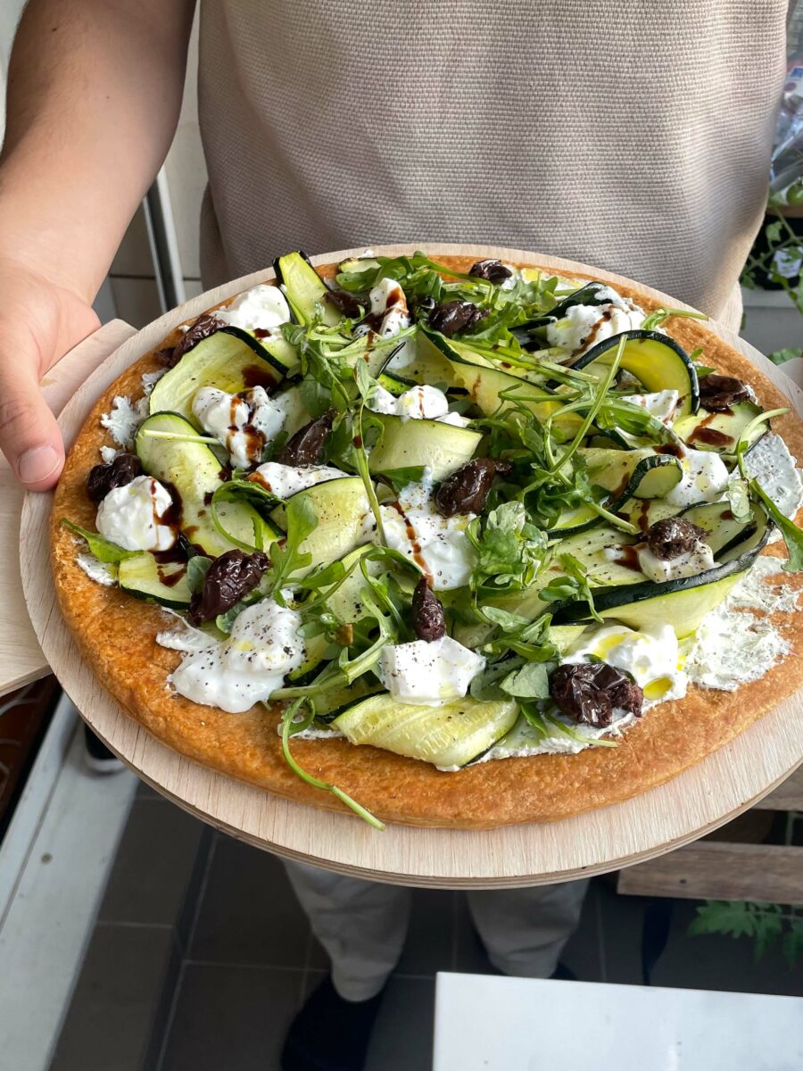 tarte fine au Boursin