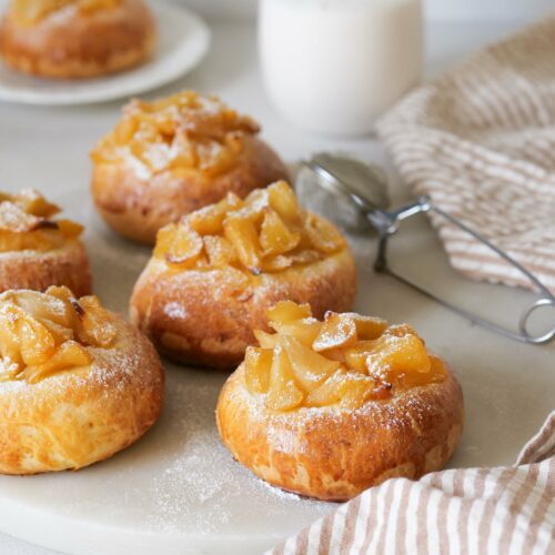 Briochettes aux pommes : recette facile
