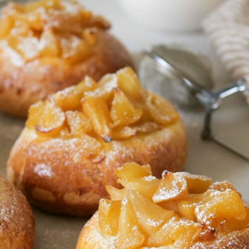 Briochettes aux pommes : recette facile