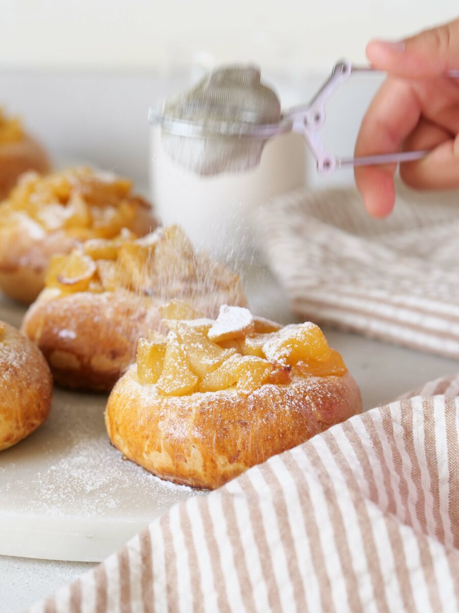 Briochettes aux pommes : recette facile
